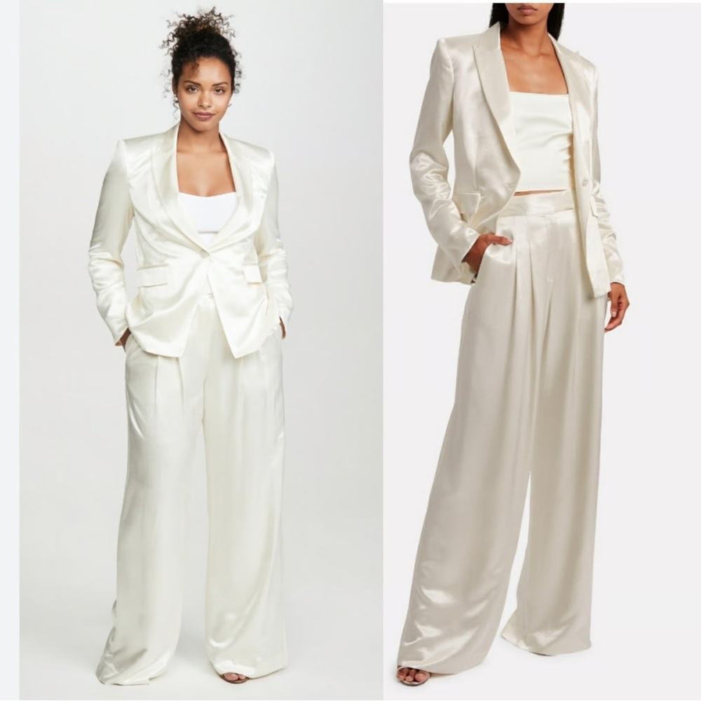 VERONICA BEARD athens Satin Dickey Jacket